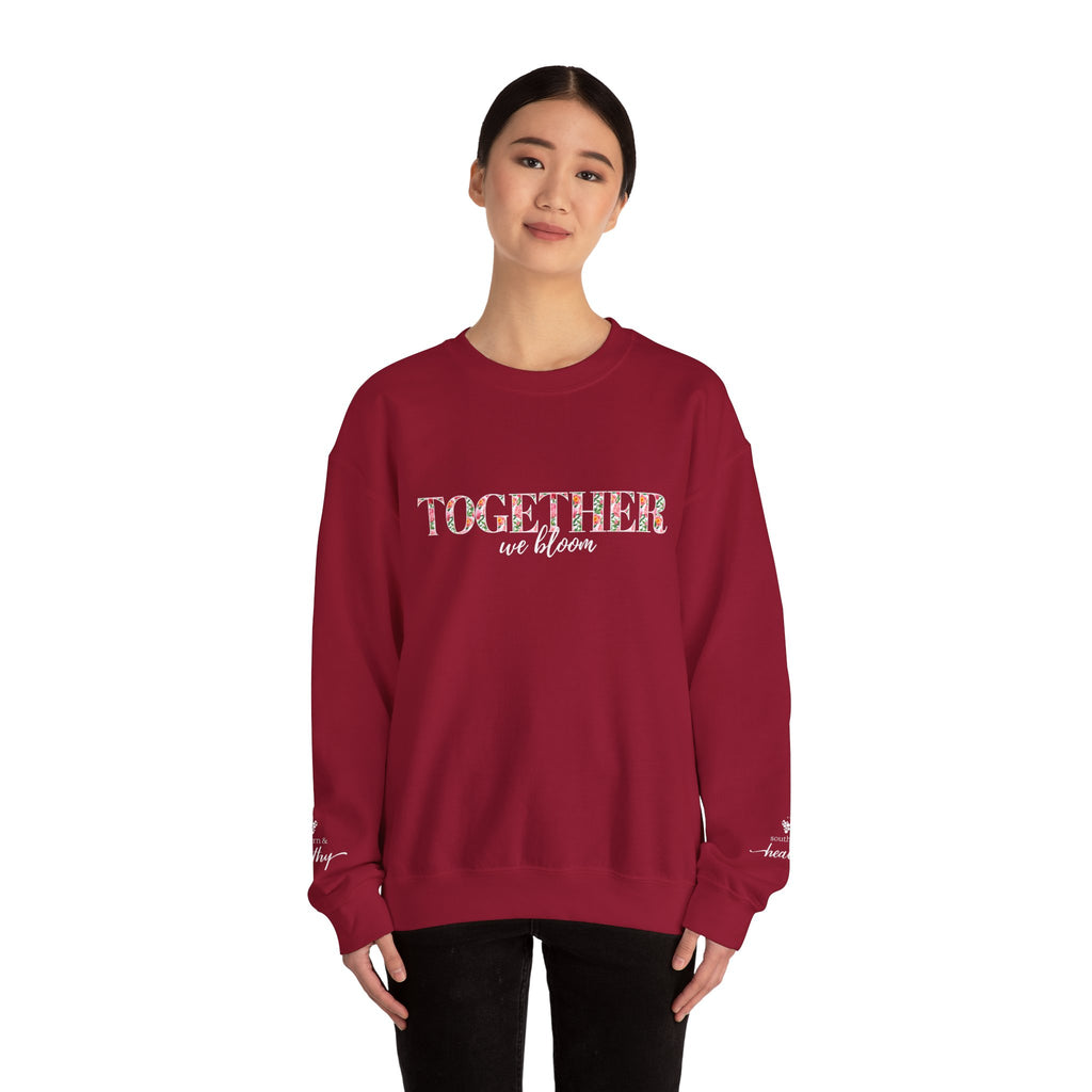 "Together We Bloom" Crewneck Sweatshirt
