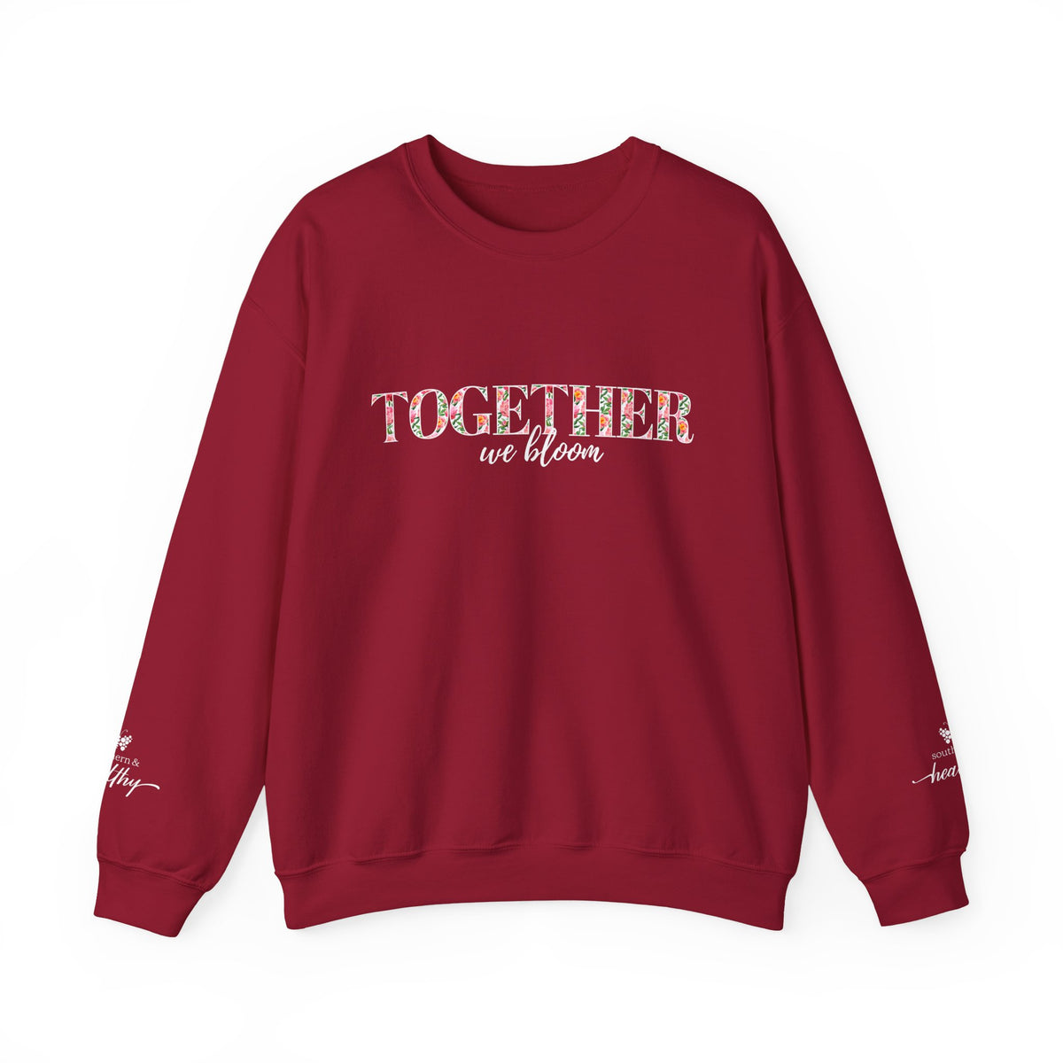 "Together We Bloom" Crewneck Sweatshirt