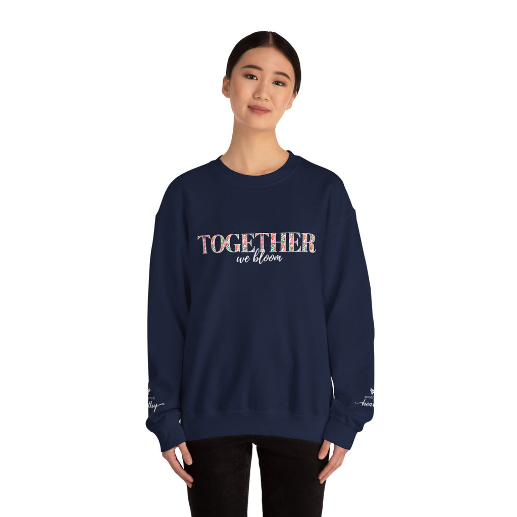 "Together We Bloom" Crewneck Sweatshirt