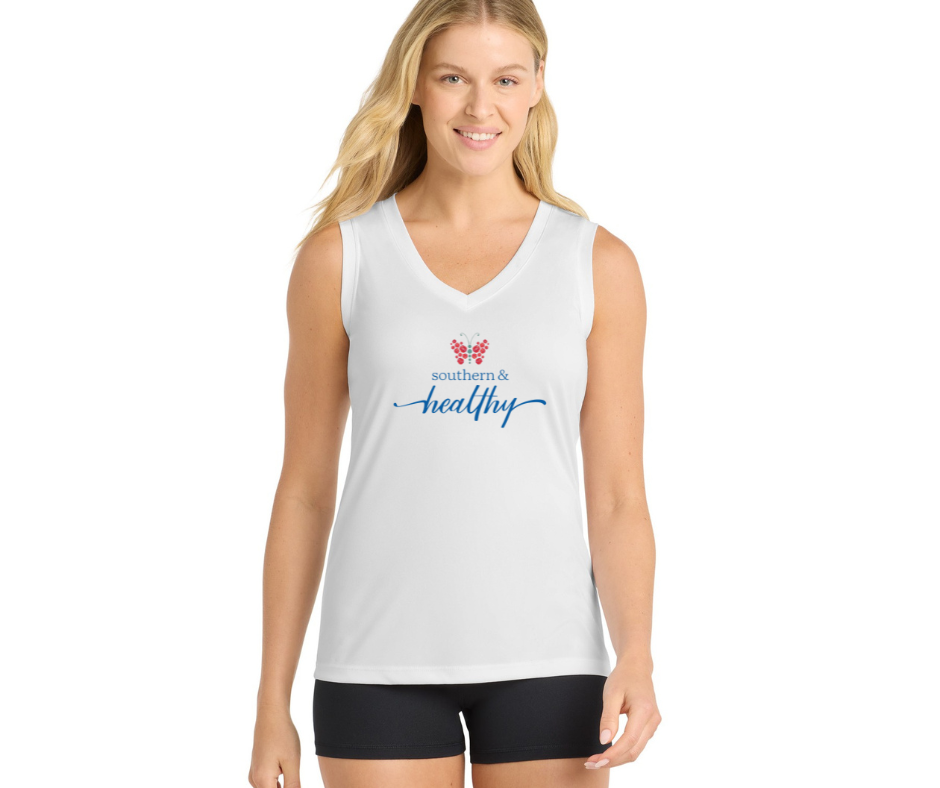 Southern & Healthy Athletic V-Neck Tank Top