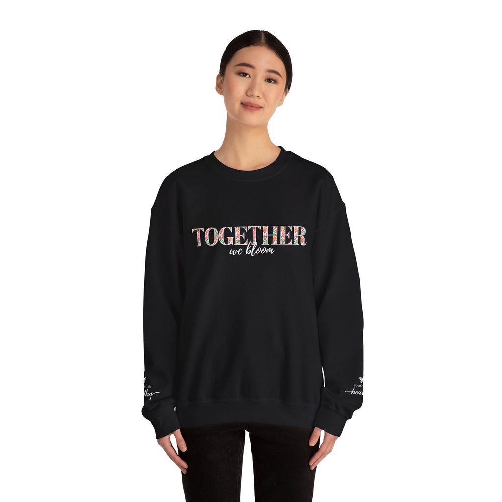 "Together We Bloom" Crewneck Sweatshirt