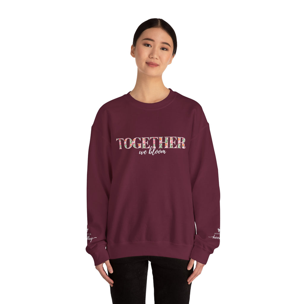 "Together We Bloom" Crewneck Sweatshirt