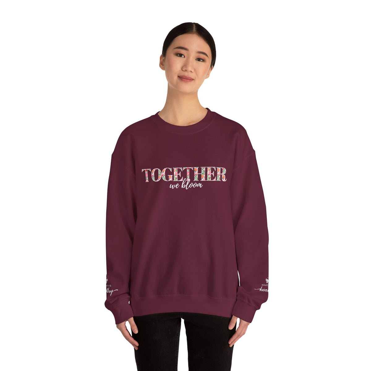 "Together We Bloom" Crewneck Sweatshirt