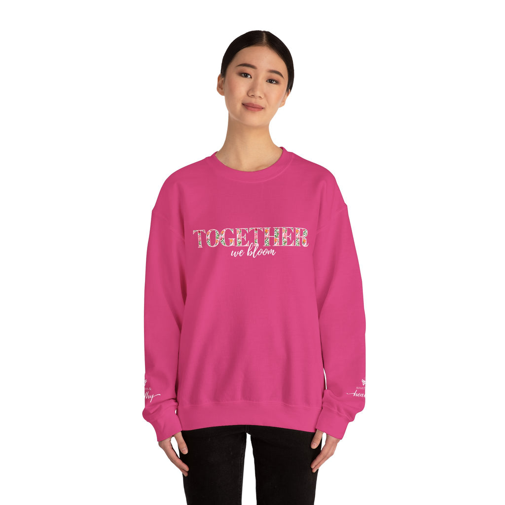"Together We Bloom" Crewneck Sweatshirt