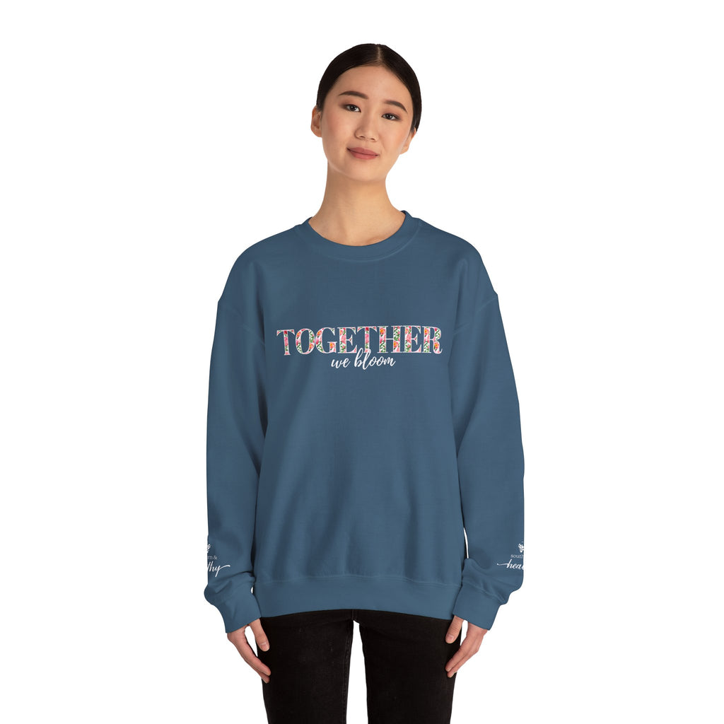 "Together We Bloom" Crewneck Sweatshirt