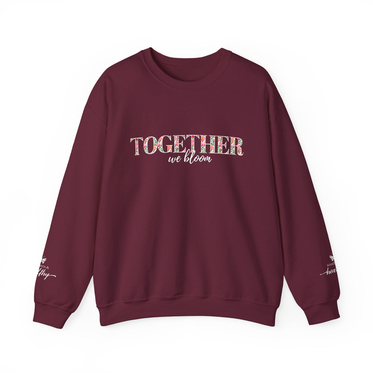 "Together We Bloom" Crewneck Sweatshirt