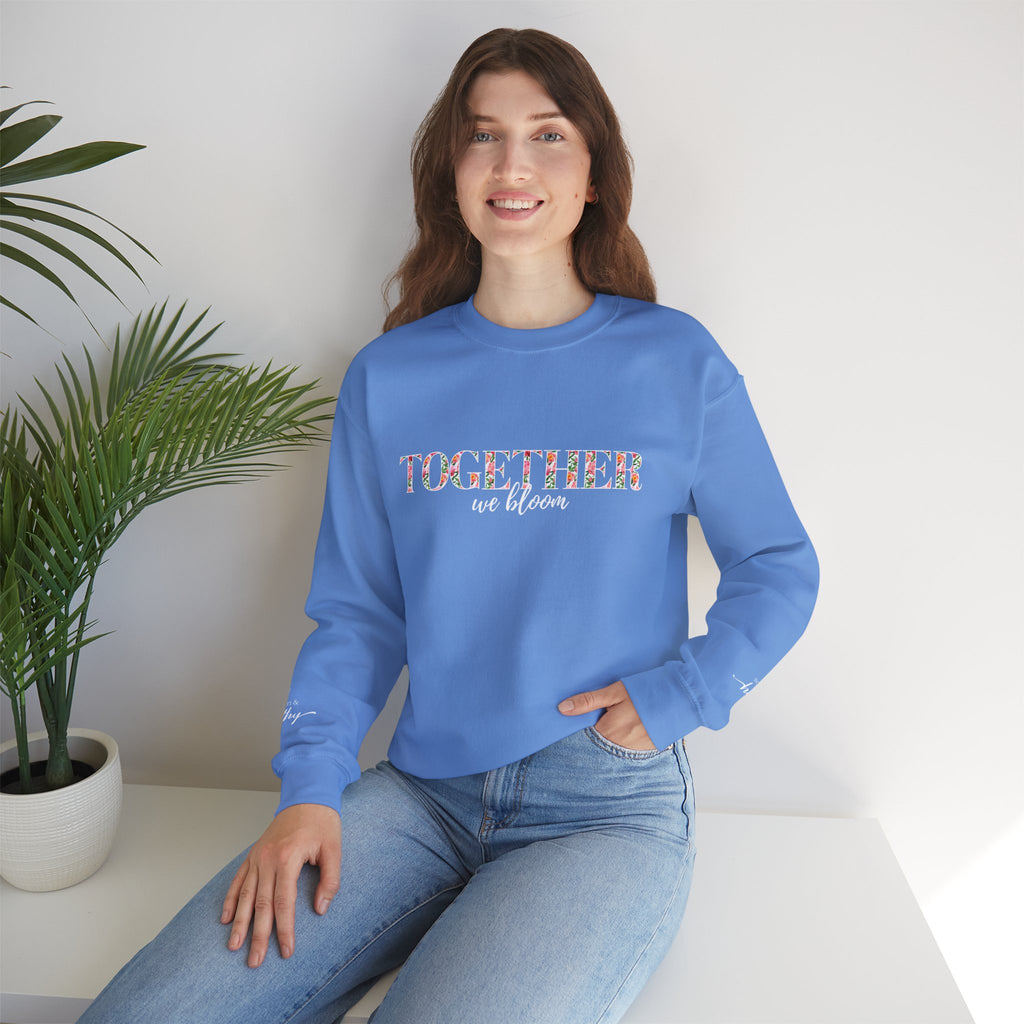 "Together We Bloom" Crewneck Sweatshirt